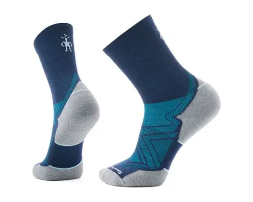 Smartwool Run Targeted Cushion Mid Crew Wool Socks - Løbestrømper