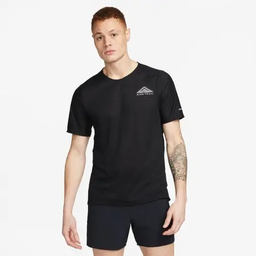 Nike Dri-FIT Solar Chase T-shirt Herre - L, Let & Åndbar Løbetrøje til Løb