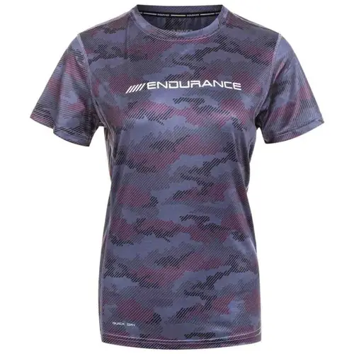 Endurance Renai S/S Tee Dame - Str. 44-XXL, Åndbar & Hurtig Tørring, Løbetøj