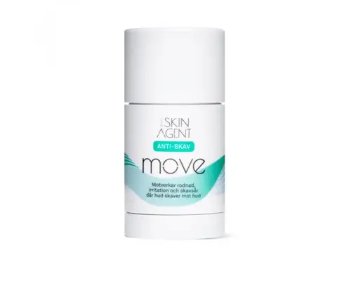 Skin Agent Move Anti Chafe Balm 75 ML - Vegansk, Dermatologisk Testet, Beskytter mod Slid