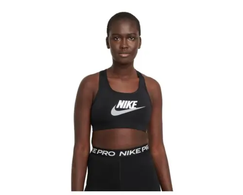 Nike Dri-FIT Swoosh Sports-BH Str. XS - Komfort & Støtte til Løb for Dame