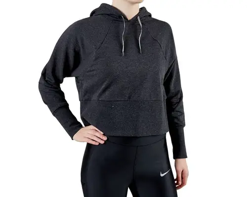 Nike Studio PO Hoodie - Komfortabel Sweatshirt til Træning & Hverdag, Str. M, Dame