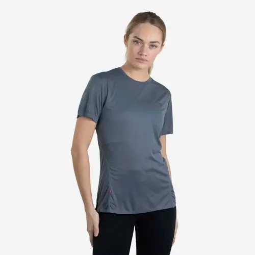 Lipati Strato AL Tee - L, Blå, Let & Åndbar T-shirt til Dame - Regular Fit