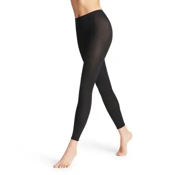 Falke Strømpebukser Women Cotton Touch Leggings Sort Small Dame