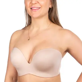 Wonderbra Bh Ultimate Silhouette Micro Strapless Hud B 75 Dame