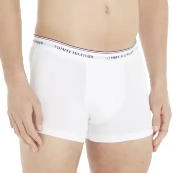 Tommy Hilfiger 3P Stretch Trunk Premium Essentials Hvid bomuld Small Herre