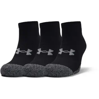 Under Armour Strømper 3P HeatGear Low Cut Sock Sort polyester Str 36/41