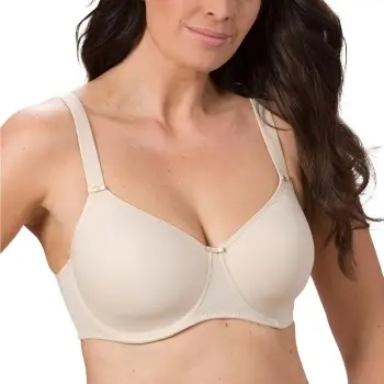 Trofe Sanna T-shirt Underwire Bra Bh Beige B 70 Dame