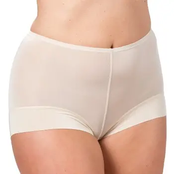 Trofe Micro Boxer Trusser Beige tactel Medium Dame