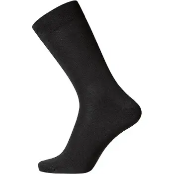 Egtved Strømper Pure Cotton Socks Sort bomuld Str 45/48 Herre