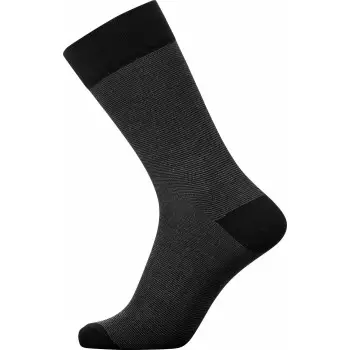 Egtved Strømper Bamboo Sock Sort Str 45/48 Herre