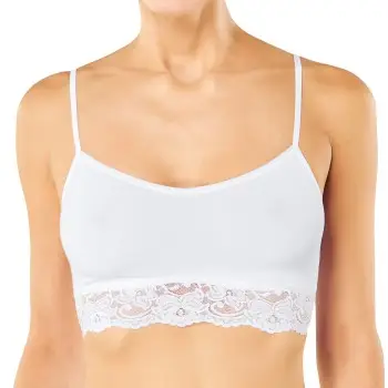 Sloggi Bh Romance Bralette Hvid 38 Dame