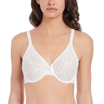 Wacoal Bh Halo Lace Underwire Bra Benhvid B 75 Dame