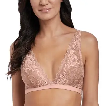 Wacoal Bh Lace Perfection Bralette Rosa Medium Dame