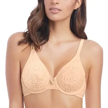 Wacoal Bh Halo Lace Underwire Bra Hud B 75 Dame