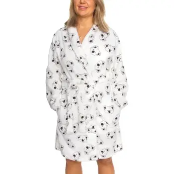 Missya Nellie Robe Hvid Mønster polyester Small Dame