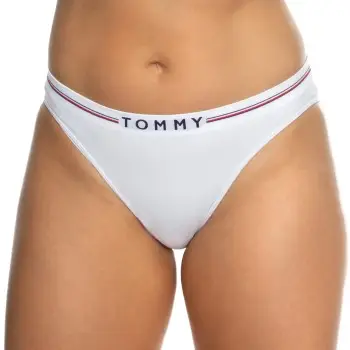 Tommy Hilfiger Trusser Seamless Bikini Brief Hvid polyamid Small Dame