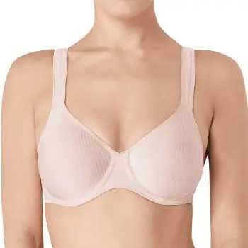 Triumph Bh Modern Soft Cotton Underwire Bra Beige B 75 Dame