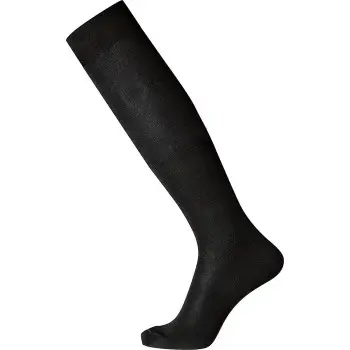 Egtved Strømper Mercerized Cotton Kneehigh Sock Sort merciseret bomuld Str 45/48 Herre