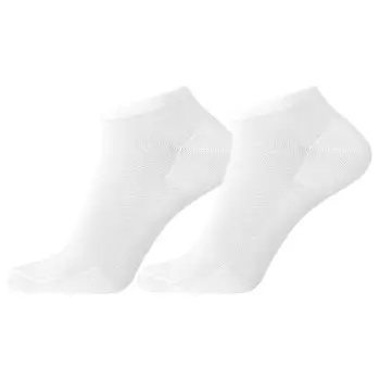 Egtved Strømper 2P Cotton Footie Sock Hvid Str 45/48