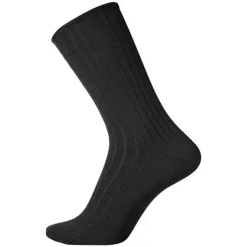 Egtved Strømper Cotton No Elastic Socks Sort Str 45/48 Herre