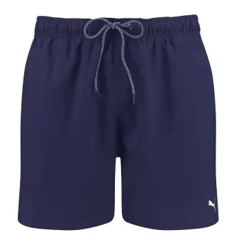 Puma Badebukser Core Enjoy Swim Shorts Marineblå polyester Small Herre