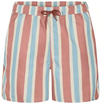 Resteröds Badebukser Recycled Swimshorts Rosa/Blå polyester Small Herre