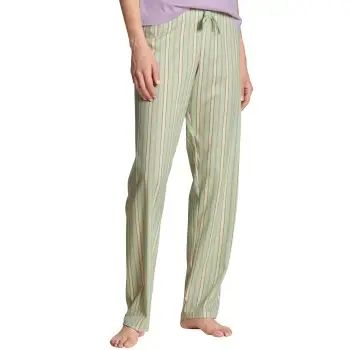 Calida Favourites Botanic Pyjama Pants Lysegrøn bomuld Small Dame