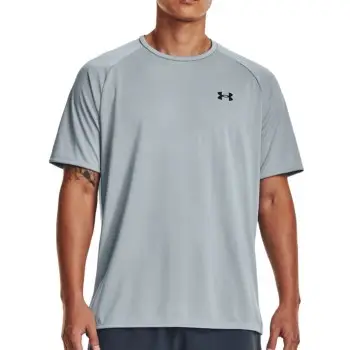 Under Armour Tech 2.0 T-Shirt Lyseblå polyester Large Herre