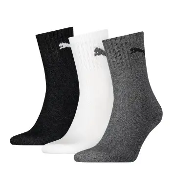 Puma Strømper 3P Short Crew Unisex Socks Flerfarvet Str 39/42