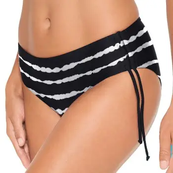 Wiki Swim Tai Extension Brief Sort/Hvid 38 Dame