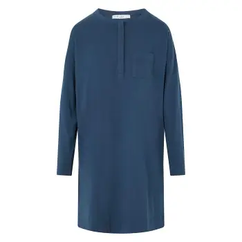 Femilet Luna Big Shirt Blå 38 Dame