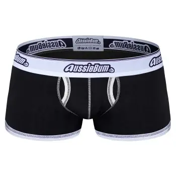 AussieBum EnlargeIT 2.0 Hipster Sort bomuld Medium Herre