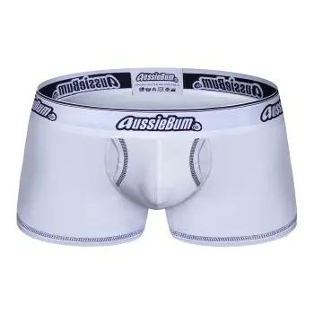 AussieBum EnlargeIT 2.0 Hipster Hvid bomuld Small Herre