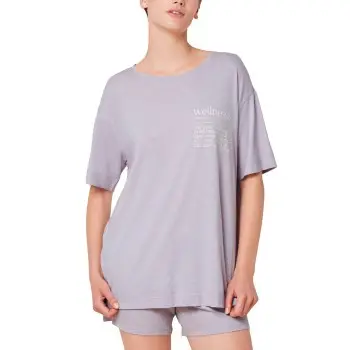 Triumph Short Pyjamas Set Lyseviolet 38 Dame