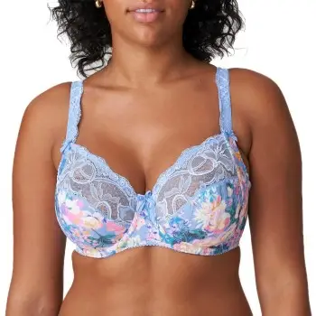 PrimaDonna Bh Madison Wire Bra CL1 Blå Mønster D 75 Dame