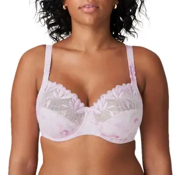 PrimaDonna Bh Orlando Full Cup Wire Bra Rosa Mønster  polyamid D 75 Dame