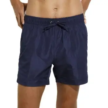 Panos Emporio Badebukser Luxe Swimshort Marineblå polyester Small Herre