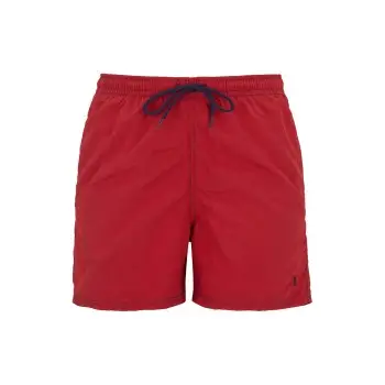 Damella Badebukser Swim Boxershorts Rød polyamid Small Herre