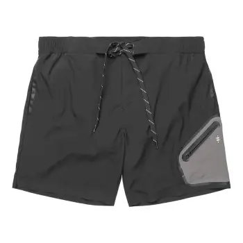 Panos Emporio Badebukser Tech Boardshorts Sort polyamid Small Herre