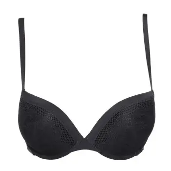 Esprit Bh Hollis Ave Classic Push Up Bra Mørkgrå  A 75 Dame