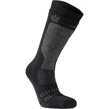 Seger Strømper Alpine Plus Protection Sock Sort merinould Str 46/48