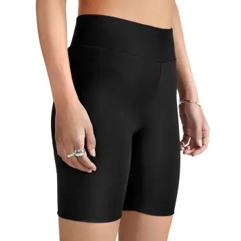 Bread and Boxers Bike Shorts Sort økologisk bomuld Small Dame