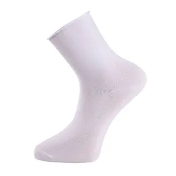 Trofe Cotton Solid Sock Strømper Hvid Strl 37/41 Dame