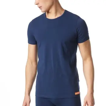 Bruno Banani Warm Up Shirt Marineblå bomuld Small Herre