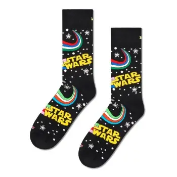 Happy socks Strømper Star Wars Logo Sock Flerfarvet bomuld Str 41/46