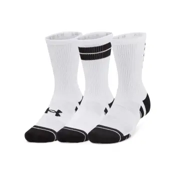 Under Armour Strømper 3P Performance Tech Nov Crew Socks Hvid polyester Medium