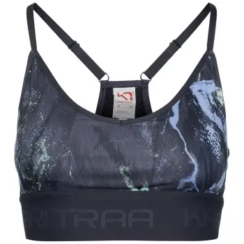 Kari Traa Bh Var Sports Bra Mørkblå polyester Small Dame