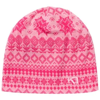 Kari Traa Vilma Beanie Rosa merinould One Size Dame