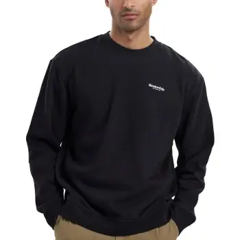 Resteröds Regular Crewneck Sweatshirt Sort Small Herre